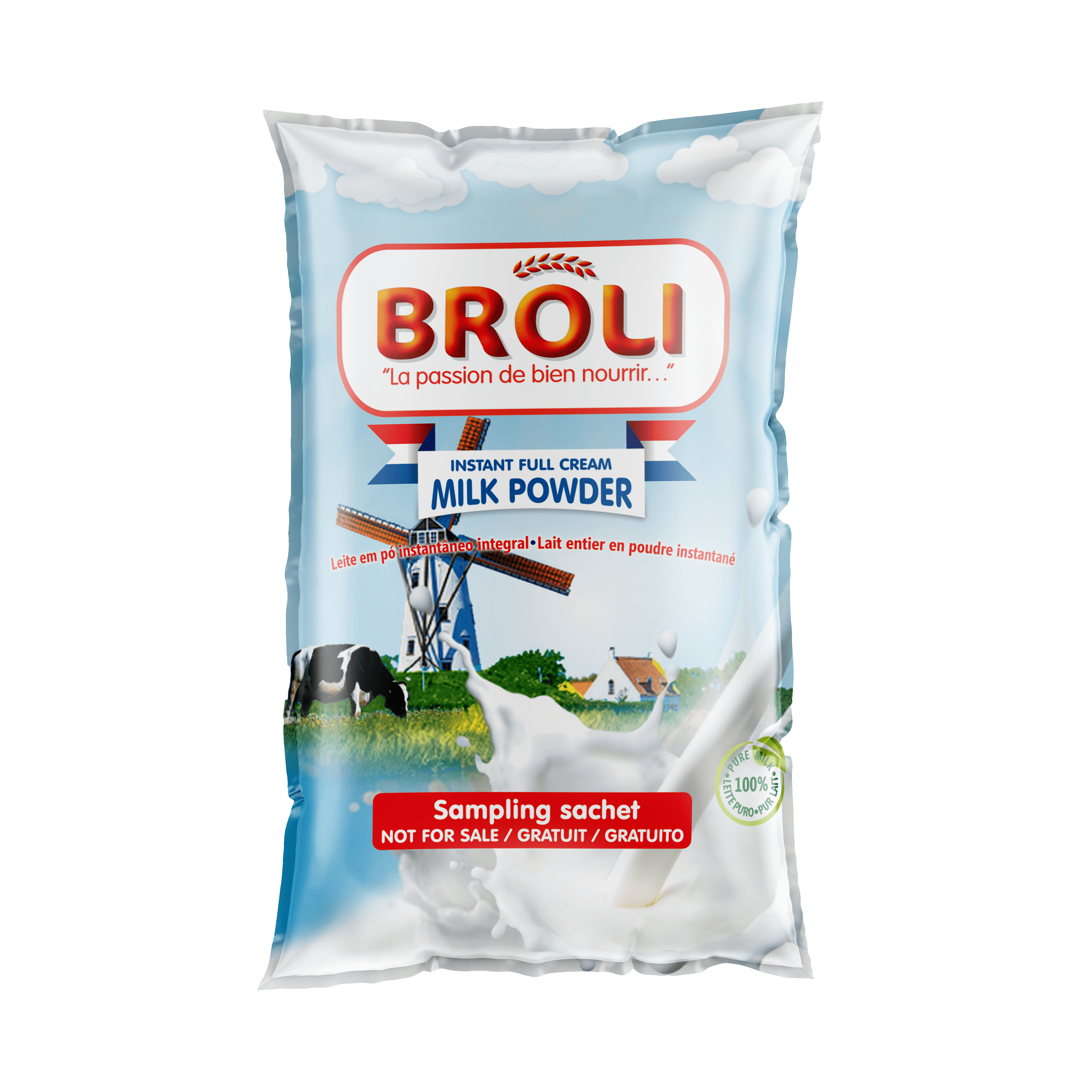 Lait en poudre broli 15g