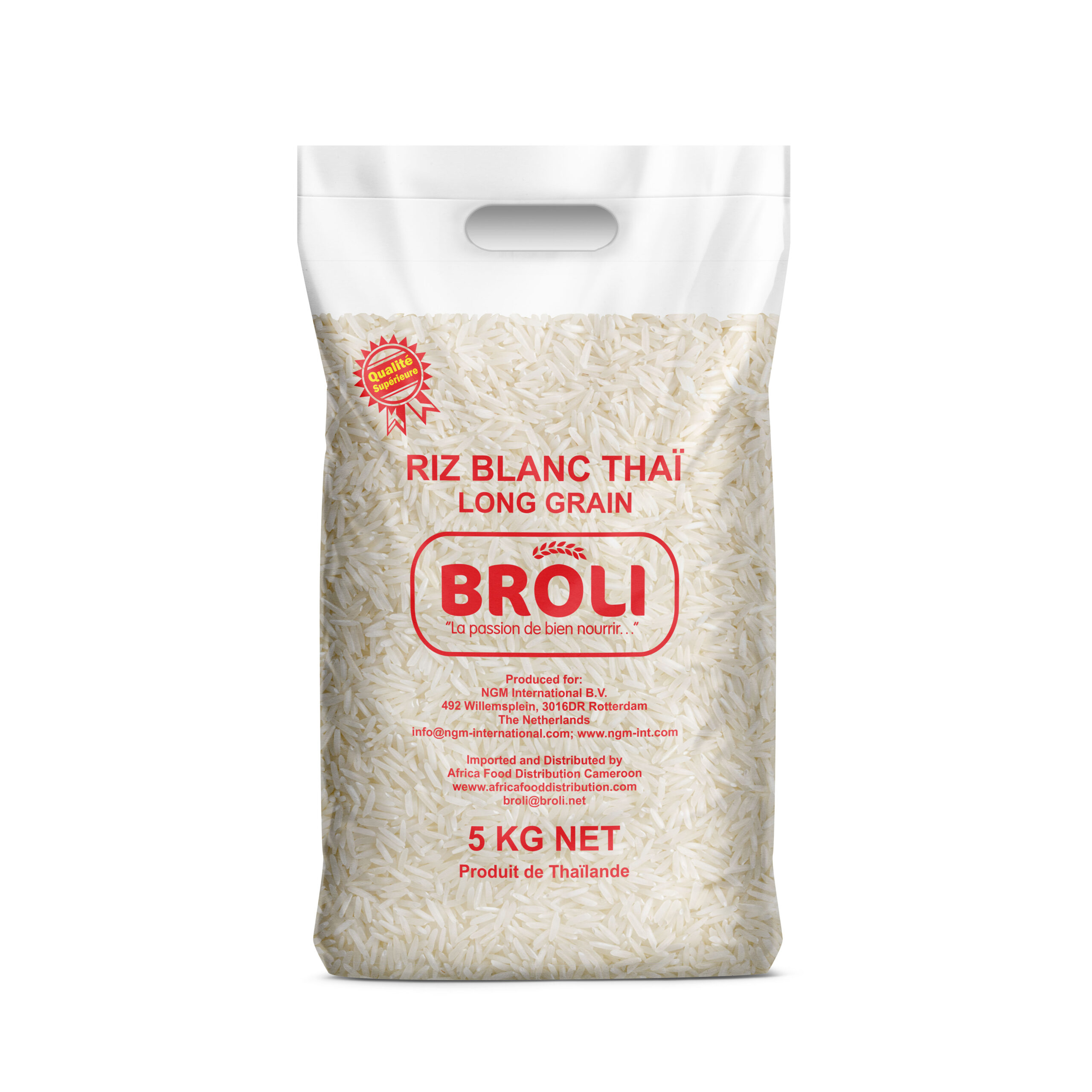 Riz blanc broli 5kg