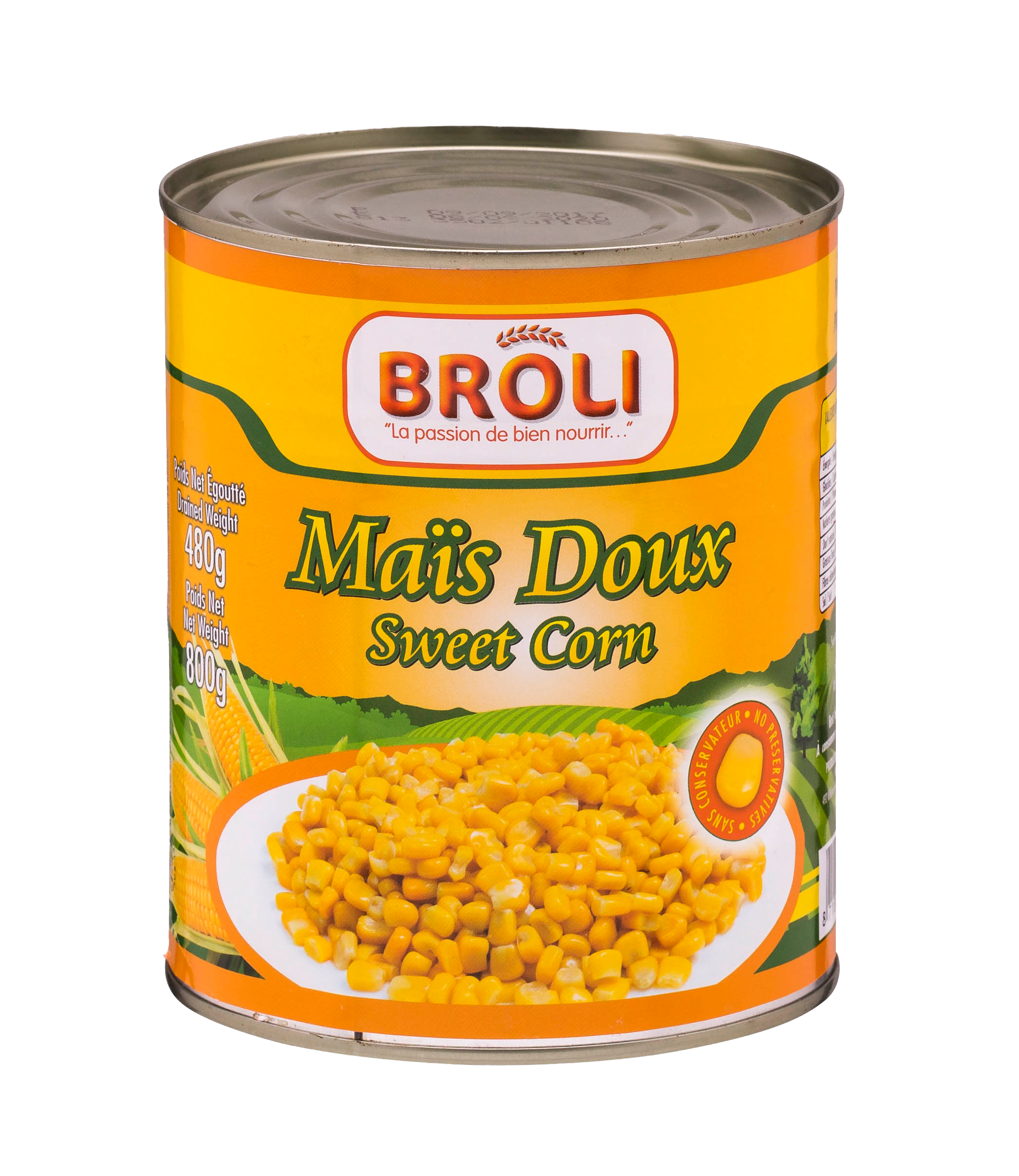 Maïs Doux Broli 800g