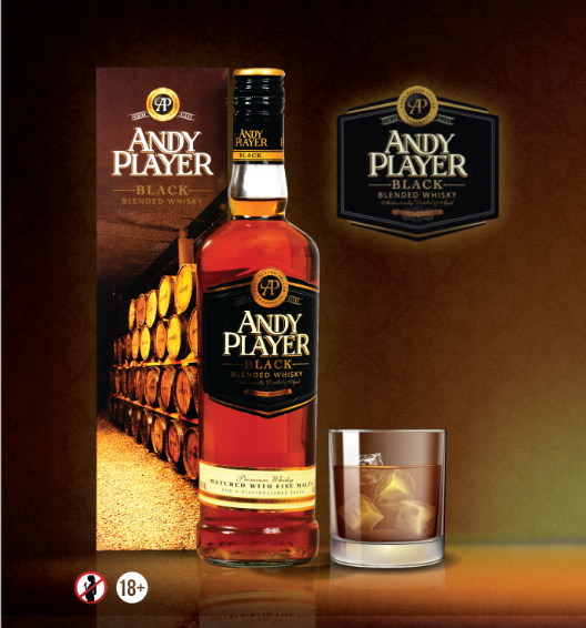 Whisky ANDY PLAYER BLACK PREMIUM 500ml*15