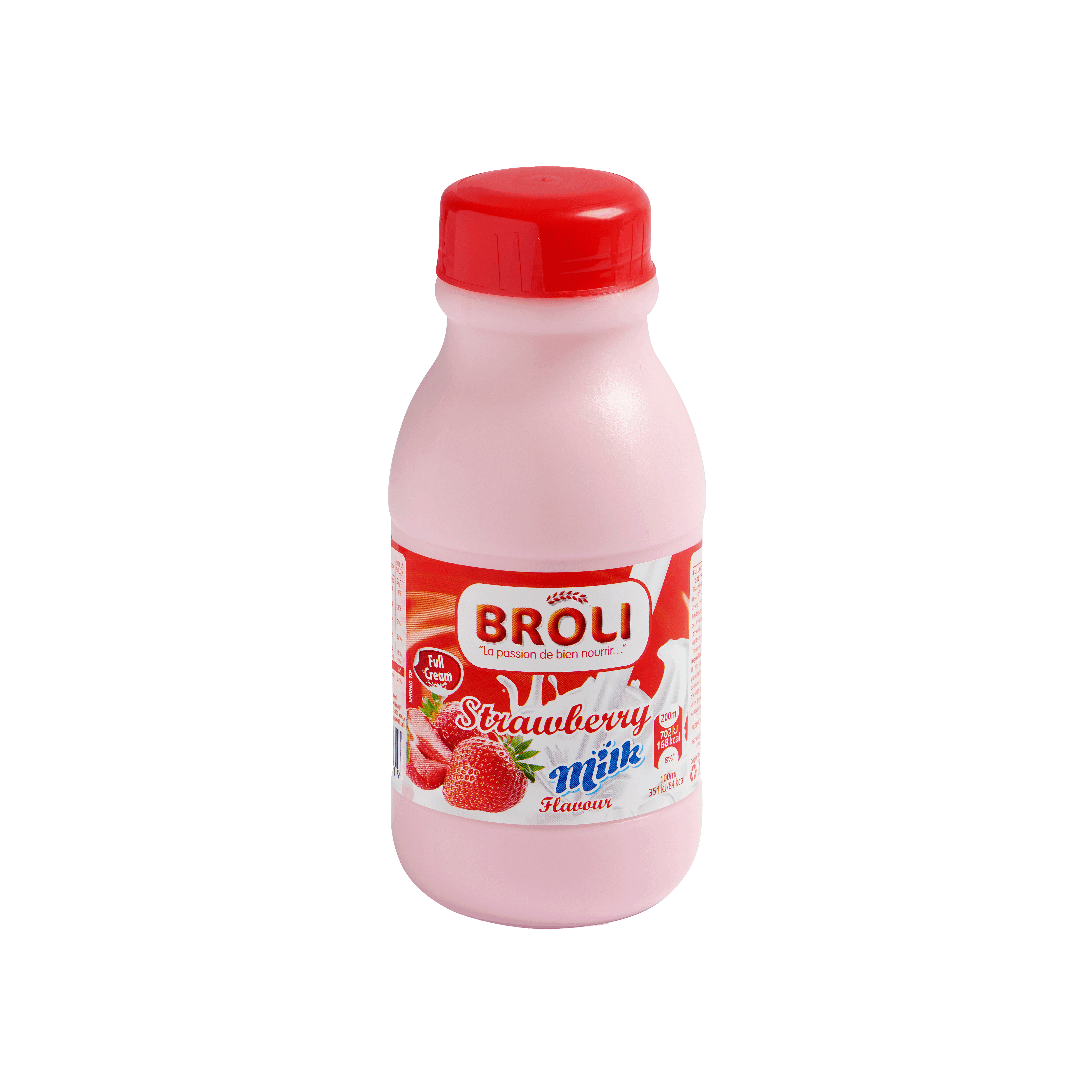 Lait Aromatisé Broli à la Fraise 500ML