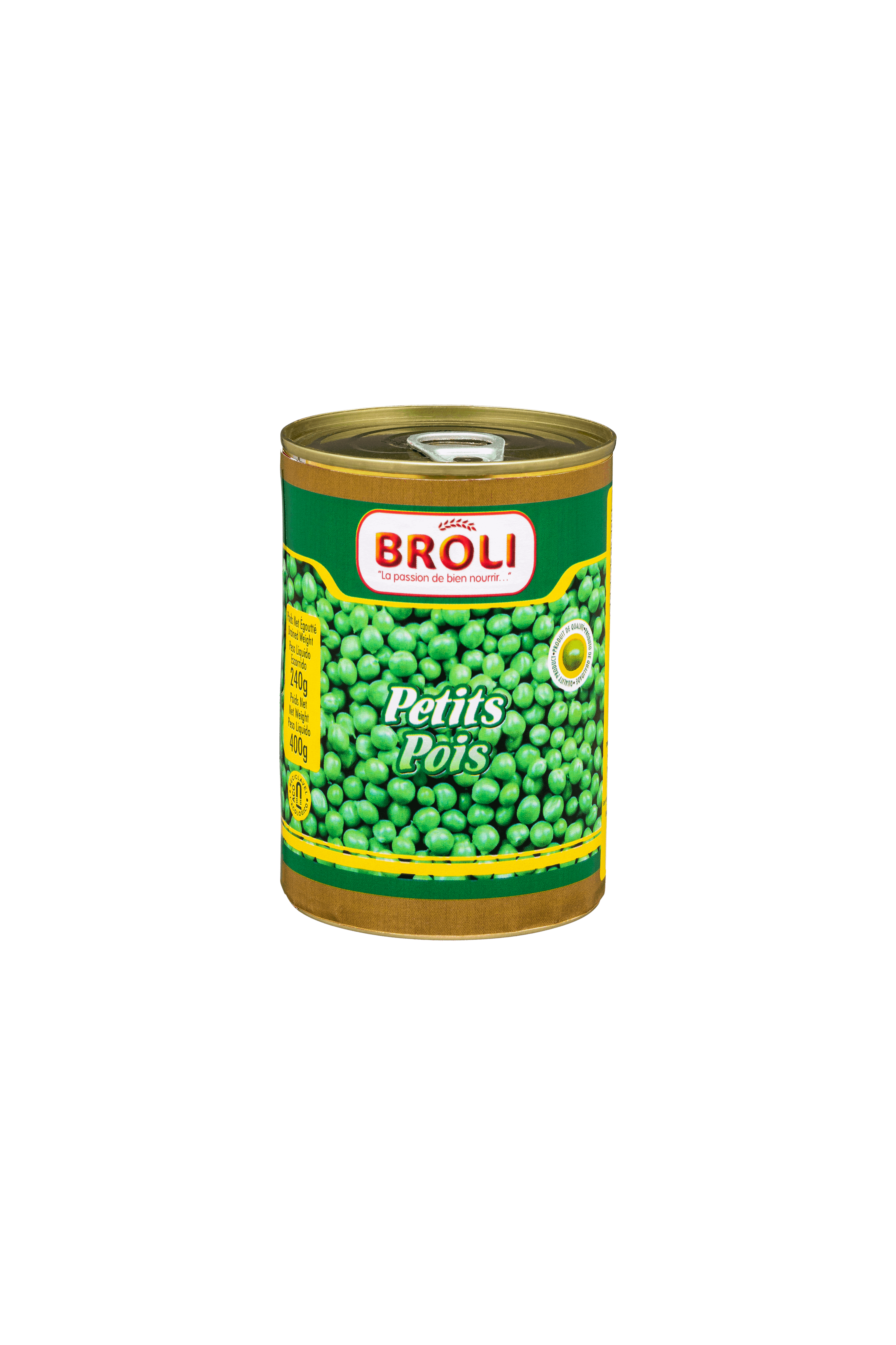 Petit pois broli 400g