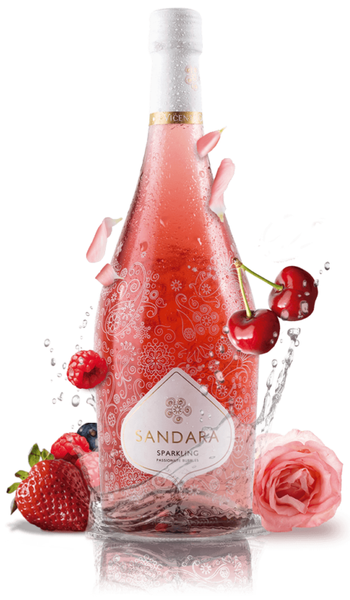 Vin Mousseux Sandara Rose 75cl